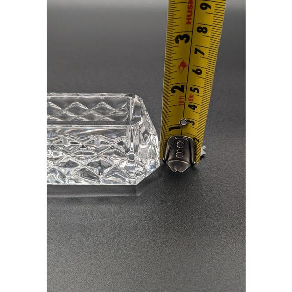 Waterford Crystal Business Card Holder ( Comeragh Cut) - Picture 5 of 6